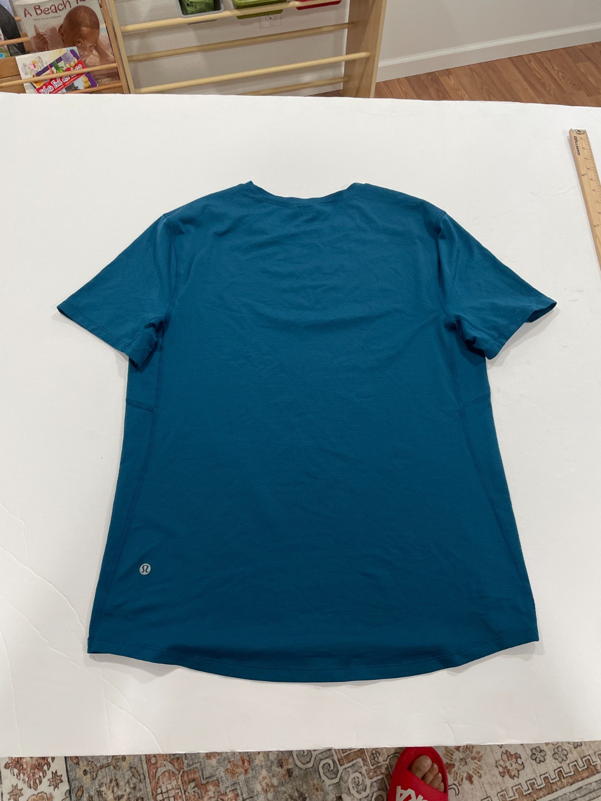 Lululemon Short Sleeve Metal Vent Tech T-Shirt Men’s Size Medium Heathered Blue gallery