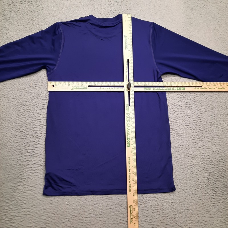 Adidas Fielder's Choice 3/4 Sleeve Shirt Men's Medium Purple Baseball IS9753 gallery