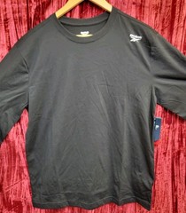 Reebok Volt black L/S Long Sleeve Shirt Men’s large NWT sport store new w/ tags