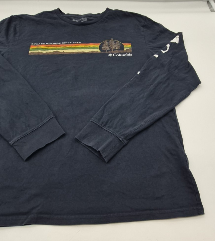 Columbia Shirt Mens Large Long Sleeve Sportswear With Graphic Design gallery