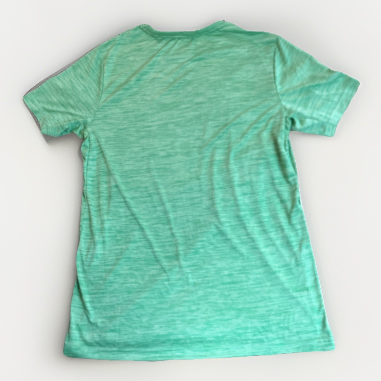Men’s Tek Gear Dry Tek Shirt L Tall Green Space Dye Athletic Tee Performance gallery