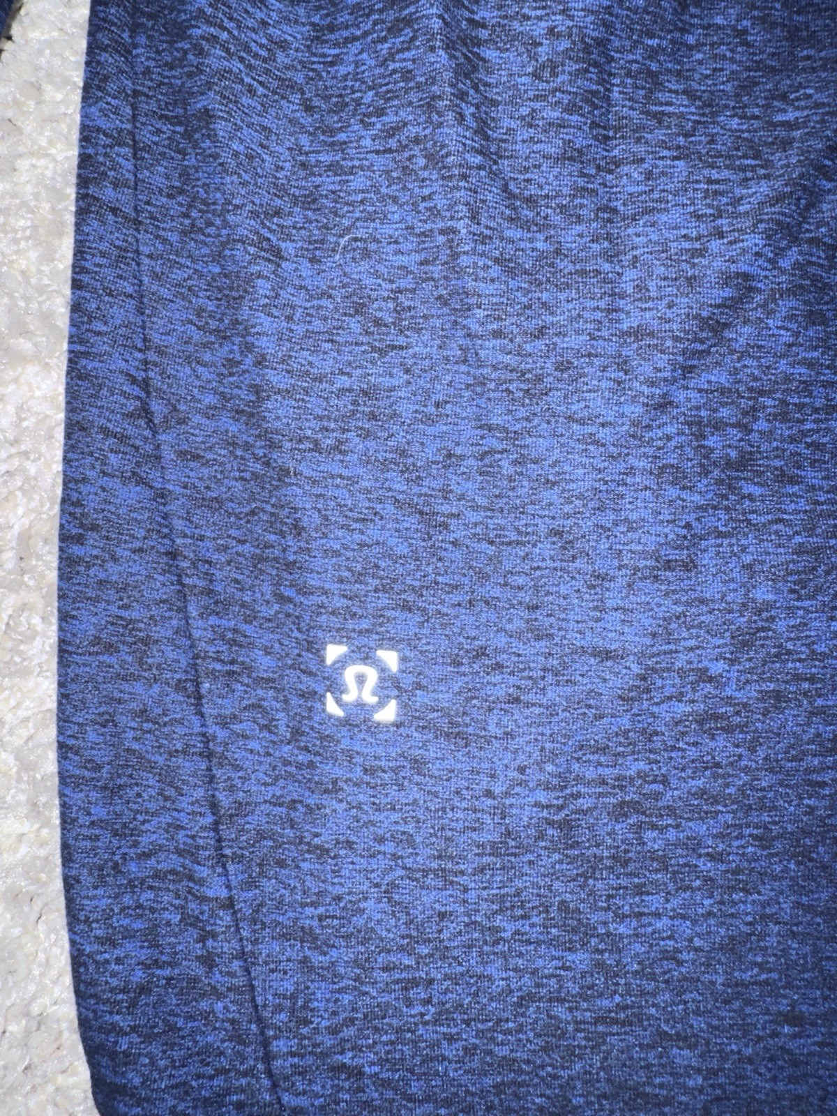 Lululemon Blue Soft Quarter zip Men Medium gallery