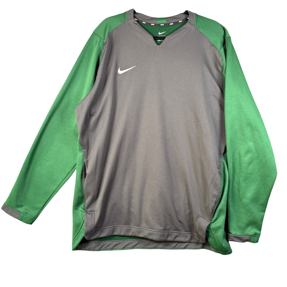 Nike Dri-FIT Training Pullover Sweatshirt Men Sz XL 1/4 Zip Y2K '08 Retro Piece