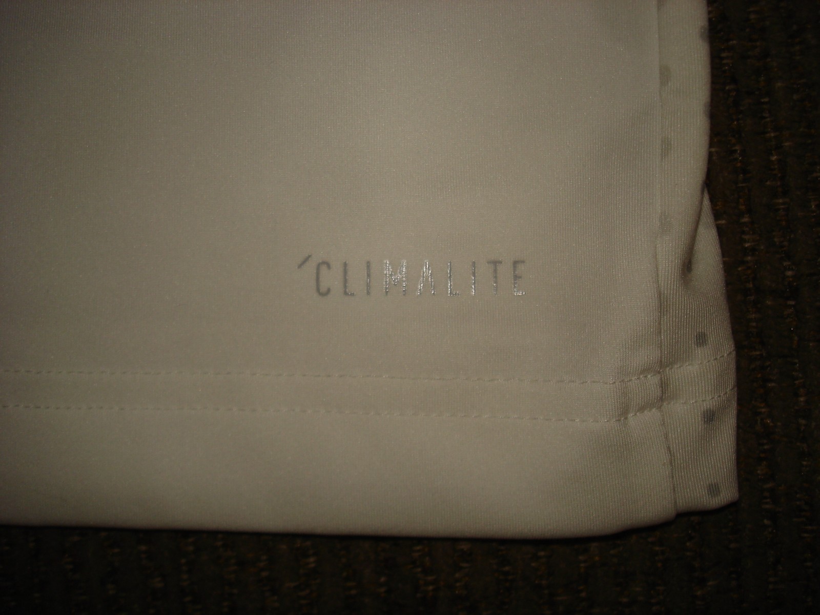 NWT Adidas Fall Advantage Trend ClimaLite Tennis Tee Crew Shirt CD3038 Medium gallery
