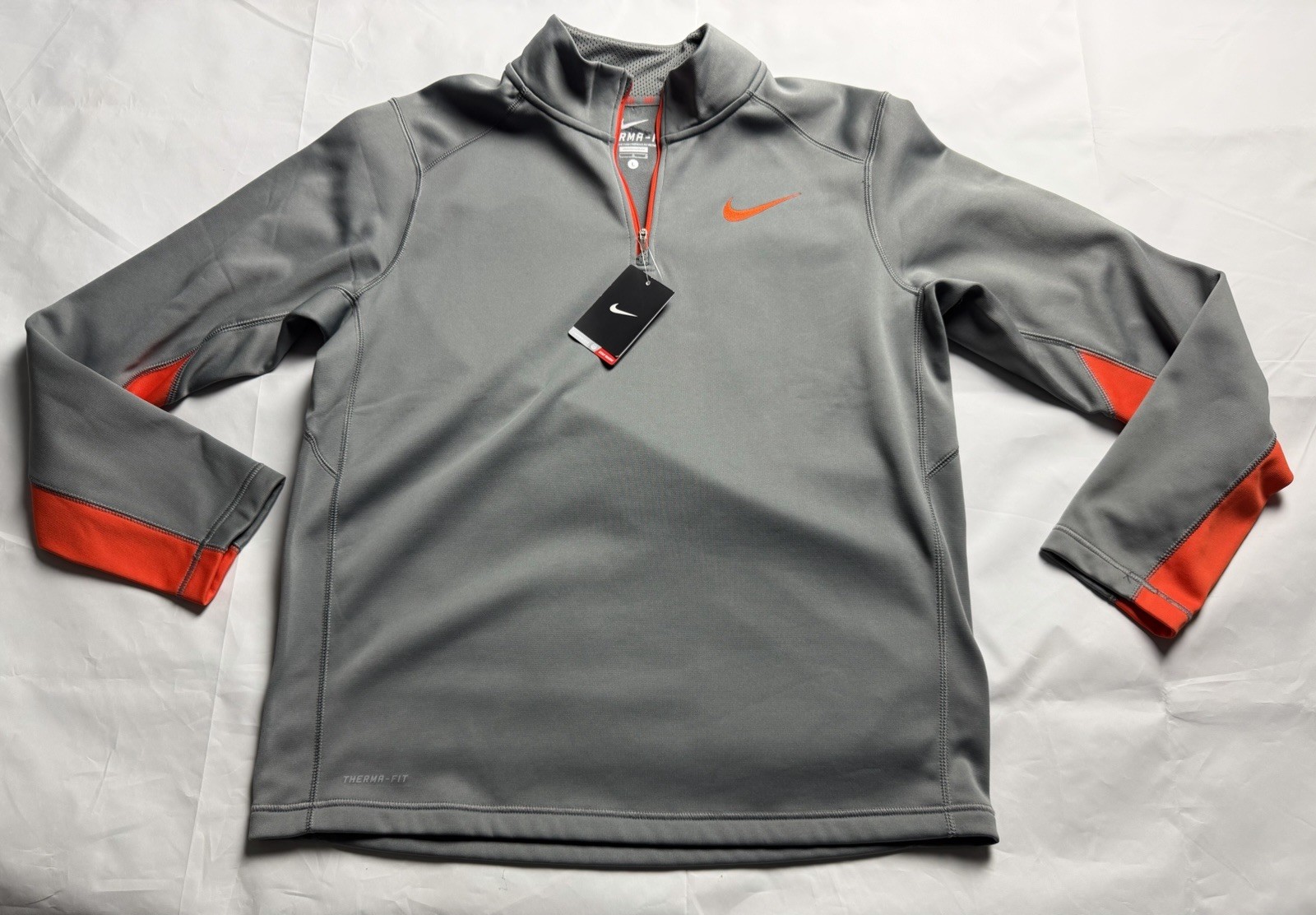 Nike Therma Fit NWT Performance Dri Fit Mens 1/4 Zip Shirt Sz L FREE SHIPPING gallery