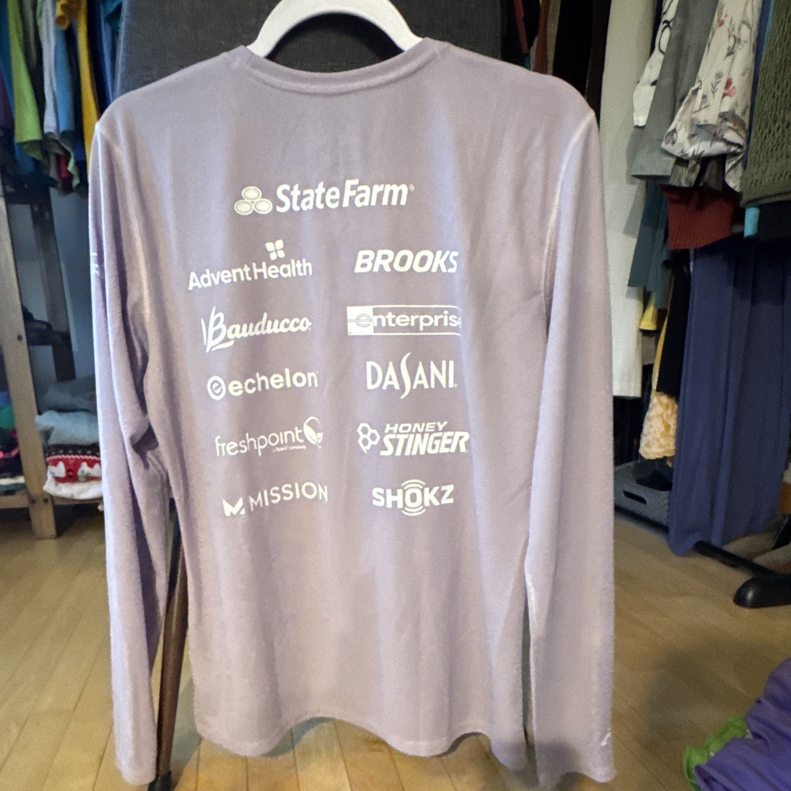 Brooks runDisney Space Race Walt Disney World 5K womens L Long Sleeve Tee gallery