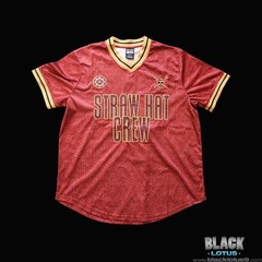 One Piece Straw Hat Crew Monkey D. Luffy Batting Soccer Jersey XL BoxLunch