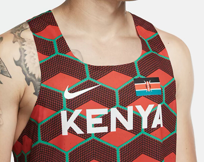 Nike Team Kenya 2020 Olympics Kipchoge Aeroswift Pro Elite Singlet Sz 2XL CV0371 gallery
