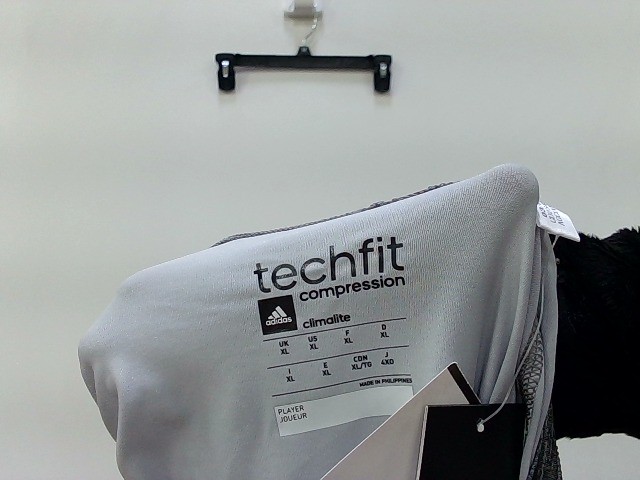 Adidas Tech Fit Climalite Crew Neck Fitted Base Layer Shirt Men's XL gallery