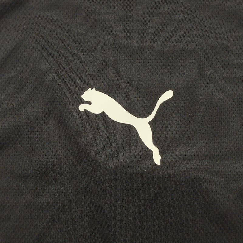 Puma Men's M RTG Sleeveless Mesh Tee Black White dryCELL Training Tank Top NWT gallery