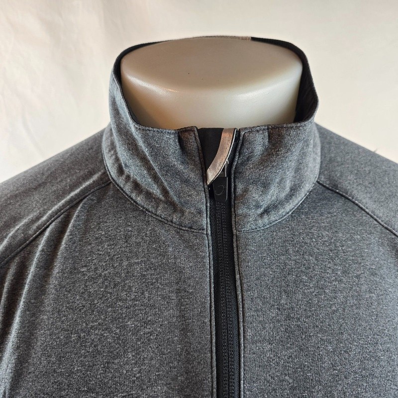 Zero Restriction Pullover Mens Large Gray Quarter Zip Golf Light Performance gallery
