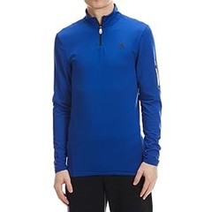 NEW Spyder Active Men’s Medium Long Sleeve 1/4 Quarter Zip Shirt Royal Blue