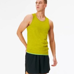 Outdoor Voices NWT LARGE Men’s Seamless Pique Tank Top Green Apple