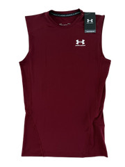 Under Armour NEW HeatGear Mens Md Compression Shirt Sleeveless Tank Top 1361522