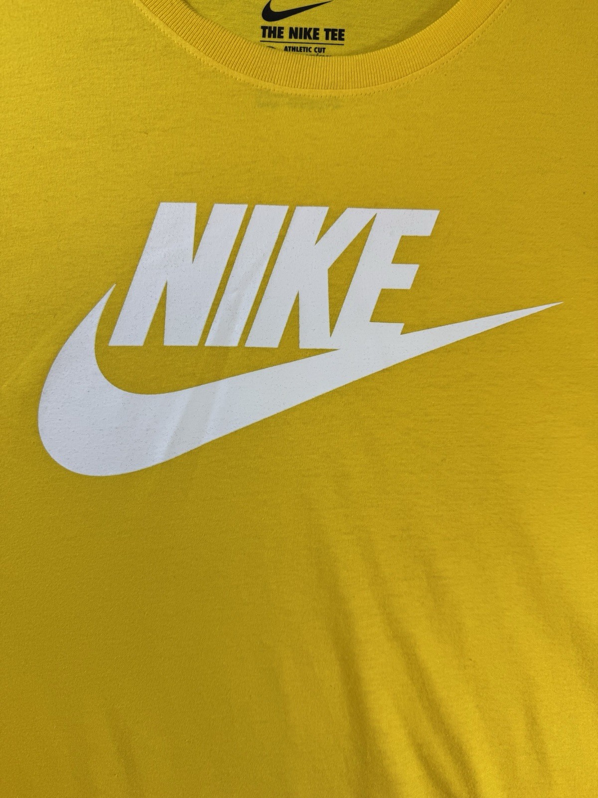 Nike Dri-Fit Yellow/White Long Sleeve Lightweight Graphit Shirt Sz 2XL NWOT gallery