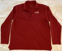 Port Authority C-Free ABB Red 1/4 Zip Pullover Men’s Activewear Top L