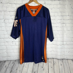 Reebok NFL Players Chicago Bears Mens Brandon MARSHALL # 15 Blue Jersey M Medium