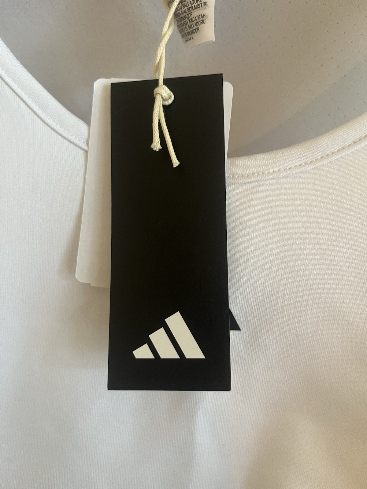 Adidas Padded Tank Top - Men’s 2XL - White Compression - Retails $80 - NWT gallery