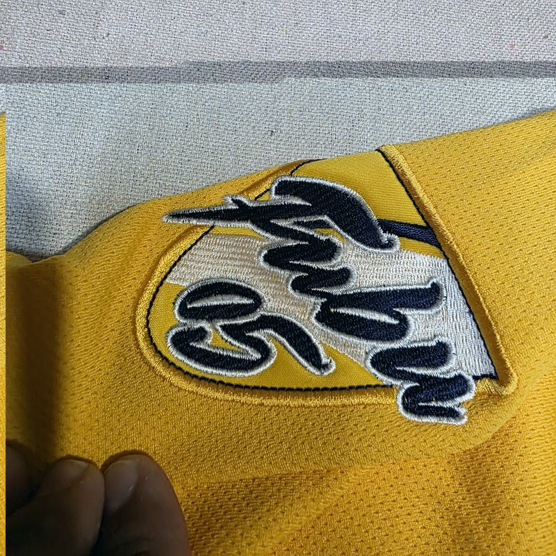 Vintage Fubu Jersey Yellow Mens Size XXXL #05 Street Wear 90s y2k Embroidered gallery
