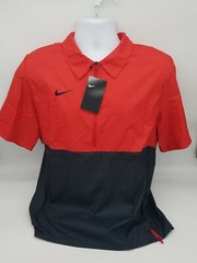 Nike Coaches Football Lightweight Jacket Mens Size Medium Red Black CI4479-658