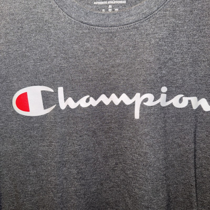Champion Authentic Athletic-Wear Classic Script Tank Adult Grey Sz Medium gallery