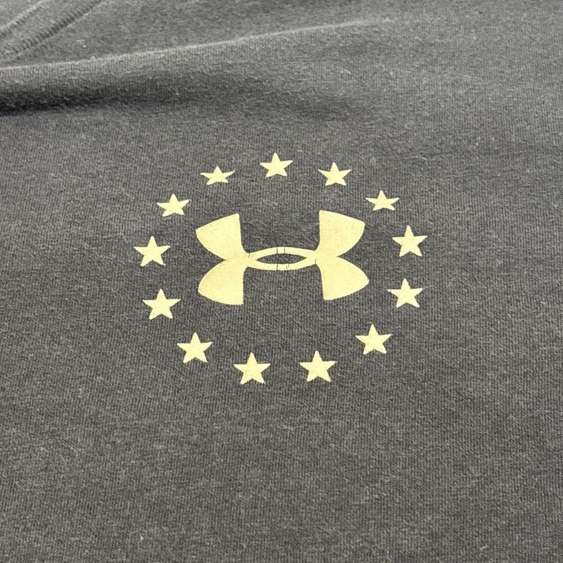 Under Armour T Shirt Mens XL Loose Heat Gear Freedom USA Flag Camo Graphic gallery