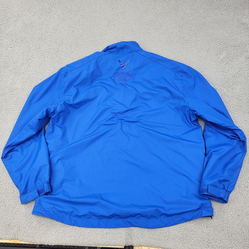 Callaway Weather Series 1/4 Zip Pullover Mens XL Blue Performance Logo Graphic gallery