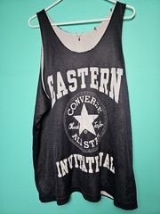 Vintage Eastern Invitational Converse Reversible Basketball Jersey 1980s
