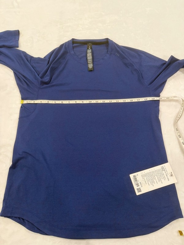 Lululemon License To Train Long Sleeve Shirt Medium Blue Club Blue gallery