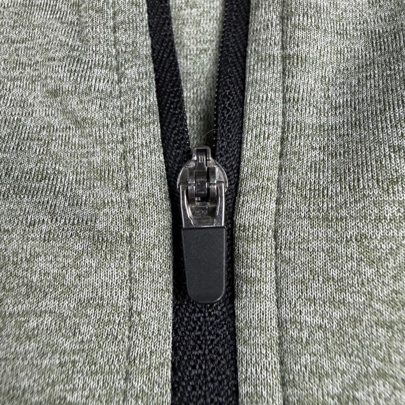 Zelos Quarter Zip Pullover Mens Small Green Heathered Reflective Performance Top gallery