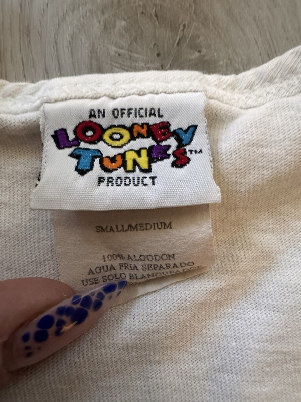 Looney Tunes Tweety unisex Vintage Tank Top Small/Medium 100% Cotton gallery