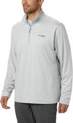Columbia Men’s Slack Tide 1/4 Zip Pullover Top Cool Grey Heather Size M