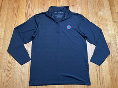 Apple logo Close Your Rings 1/4 zip Pullover Unisex Small Shirt Fitness S