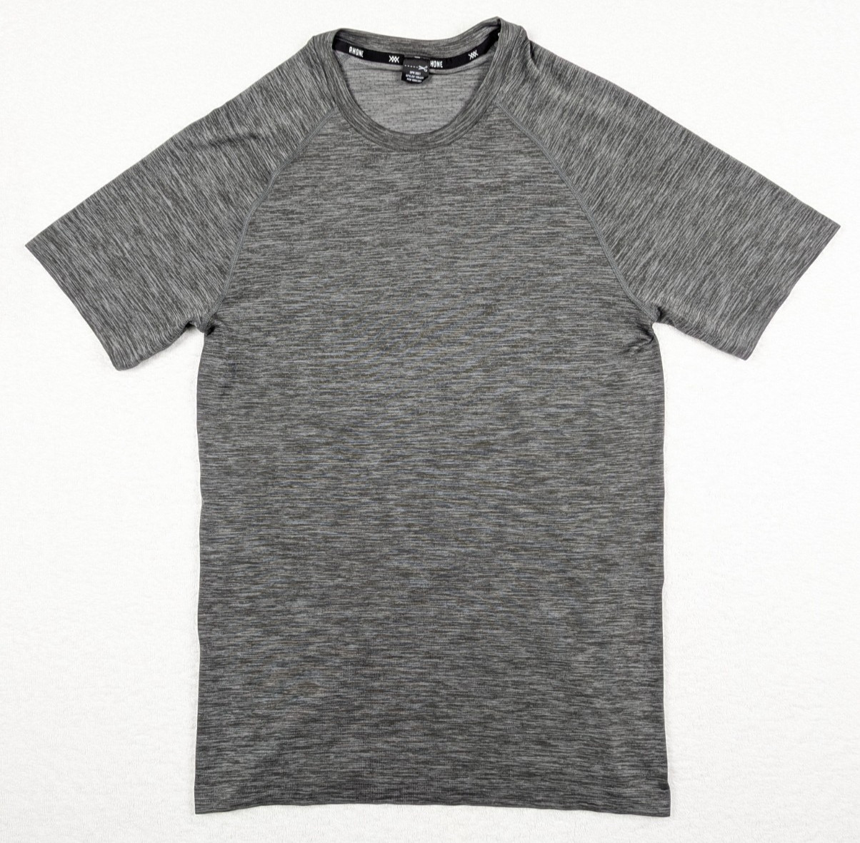 Rhone Vapor Shirt Mens S Gray Training Athletic Performance Short Sleeve Tee gallery