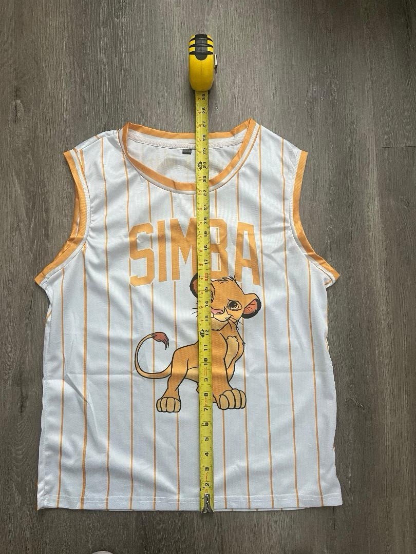 Lion King Simba Basketball Jersey Hakuna Matata Men’s Large Brand New gallery