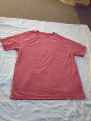 Rhone Reign Short Sleeve T Shirt Sz XL Pink Red Athletic