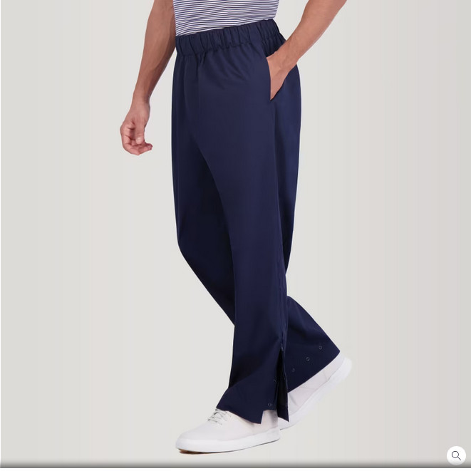 New Zero Restriction Waterproof Packable Rain Pants Navy 0194 Pick Size gallery