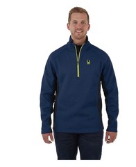 Spyder Men’s Outbound Half Zip Mid-Weight Core Sweater Size XL