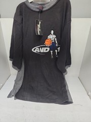 And 1 Men’s Basketball Graphic Shirt Black/Gray Size Large New!!!
