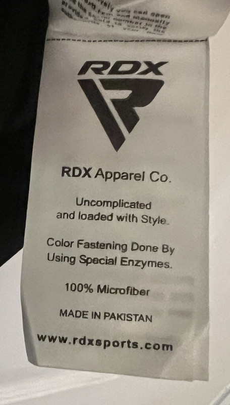 RDX T2 Men's Large Black Short Sleeves Sweat-Wicking Gym T-Shirt MMA Boxing gallery