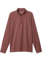 Rhone Session 1/4 Zip Pullover Maroon UPF 50+ Performance Golf Men’s Large