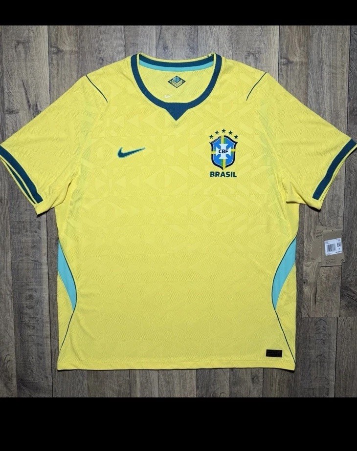 Nike Brazil 2026 Match Home Nike Aero-FIT Soccer Authentic Jersey IB5143-724 2XL gallery