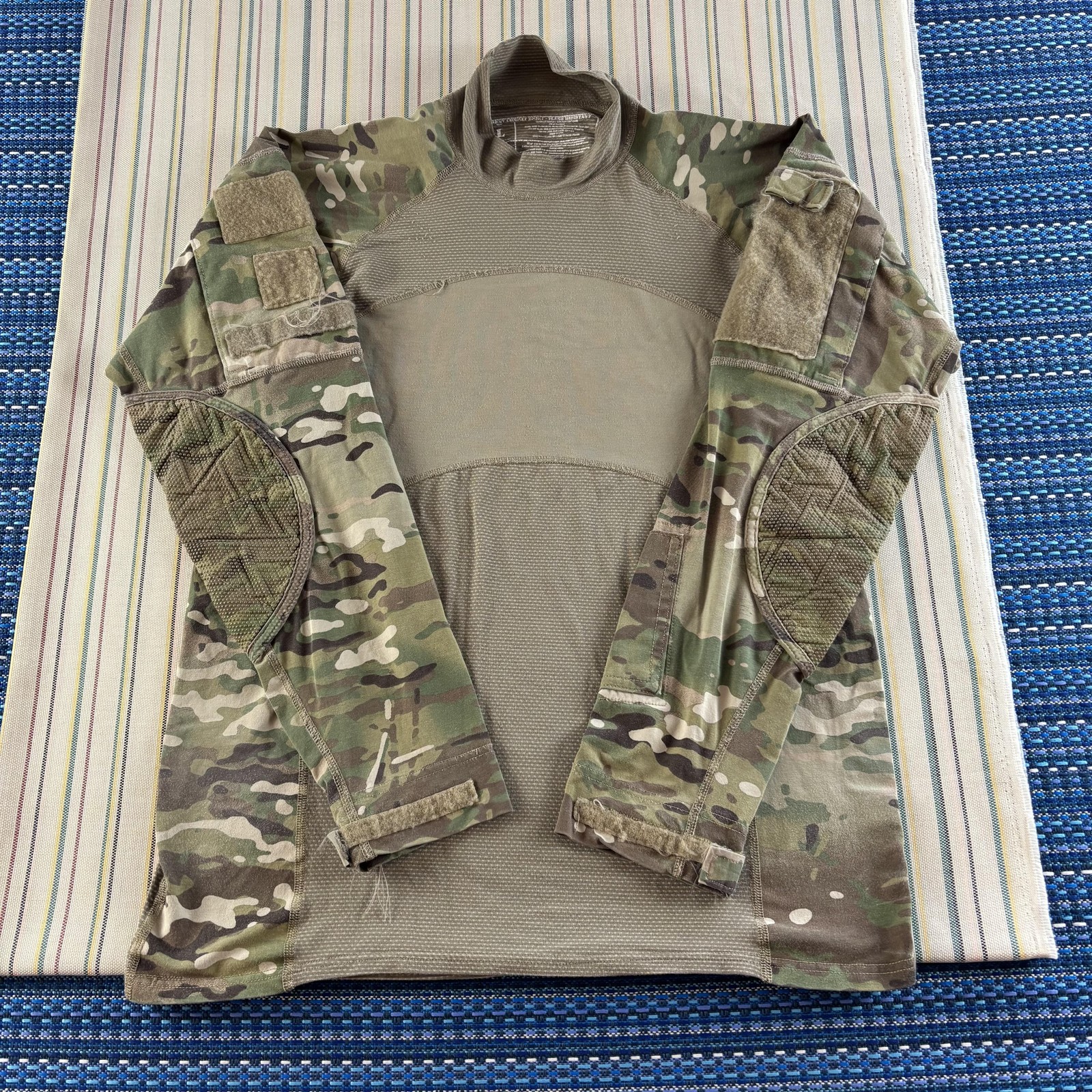 Army Combat Shirt Mens Large Multicam Flame Resistant FR Tactical OCP Camo gallery