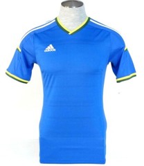 Adidas ClimaCool AdiZero Blue & White Condivo 14 Short Sleeve Jersey Men’s NWT