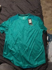 Under Armour COOLSWITCH Printed Short-Sleeved T-Shirt Run Birdie Green size L