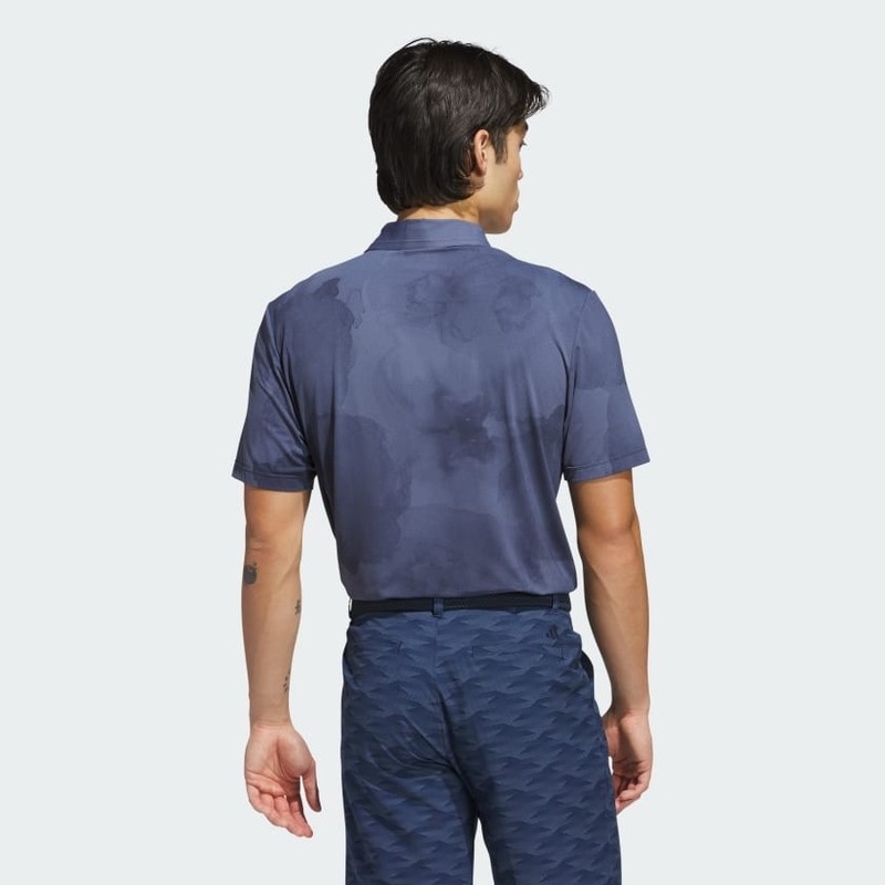 adidas men Ultimate365 Printed Cool Feeling Tour Polo Shirt Collegiate Navy XL gallery