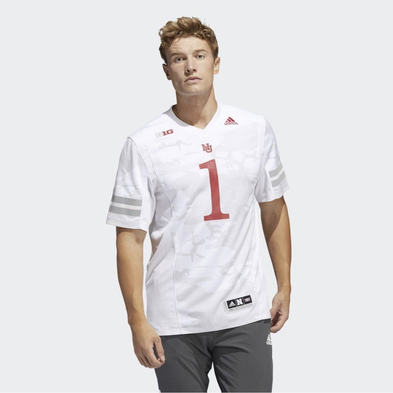 Adidas #1 Nebraska Huskers Premier Strategy Jersey - NWT - Size XL gallery