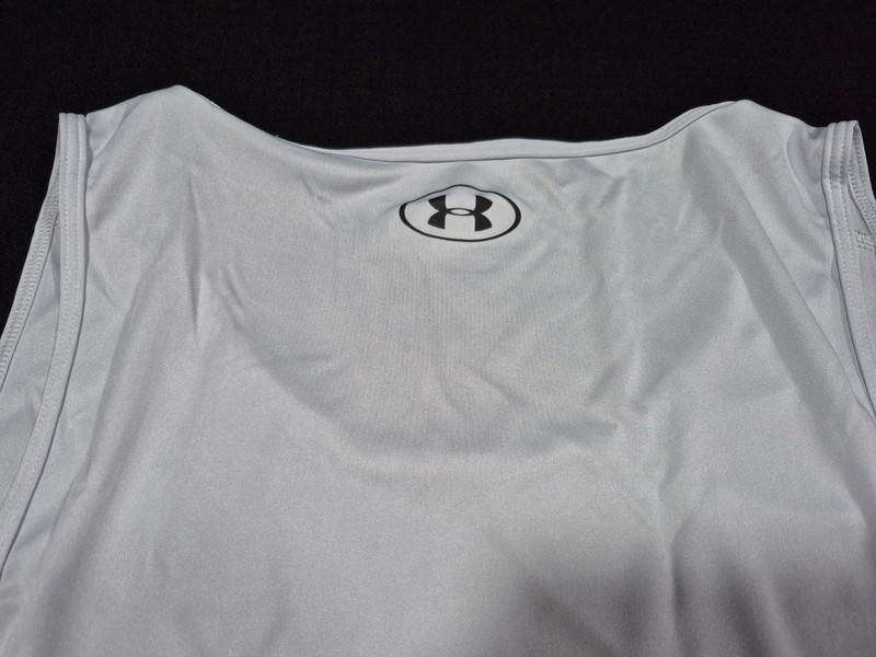 Under Armour Mens Velocity SL Light Gray Tank Heat Gear Loose 1383408-015 gallery