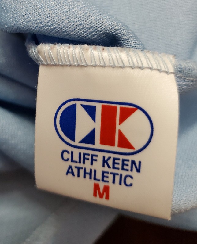 Cliff Keen Athletic Signature Series Gerry Davis Polo Mens Medium Blue gallery