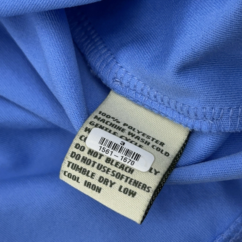 Donald Ross 1/4 Zip Pullover Shadow Hawk Golf Club Blue Performance Men's XL gallery